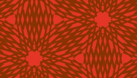 Seamless Pattern of Spirals Stock Illustration