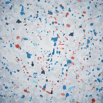 Seamless pattern with splashes Stock Illustration