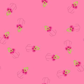 Seamless pattern sponge loofah shower cartoon vector 库存插图