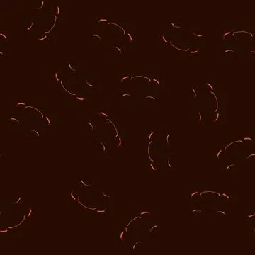 Seamless pattern spooky carved pumpkin face cartoon vector Stock Illustration