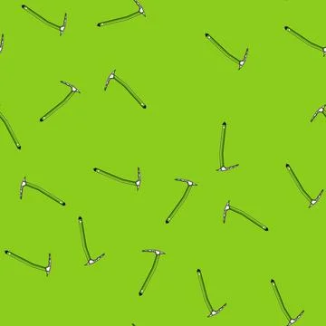 Seamless pattern sport ice axe cartoon vector Illustrazione stock