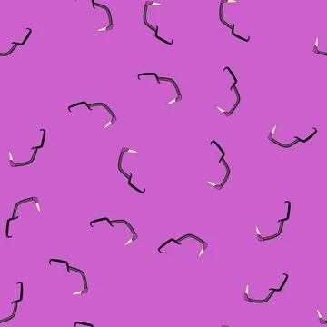 Seamless pattern sport piolet ice tool cartoon vector Stock Illustration