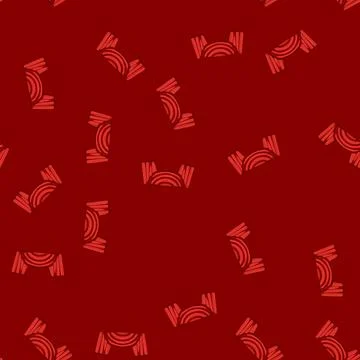 Seamless pattern spotlight red curtain cartoon vector イラスト素材