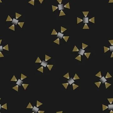Seamless pattern spotlight wall lamp cartoon vector Illustrazione stock