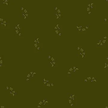 Seamless pattern spread olive border divider cartoon vector Illustrazione stock