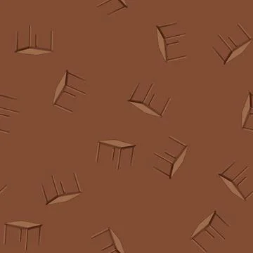 Seamless pattern spring garden outdoor table cartoon vector 스톡 일러스트