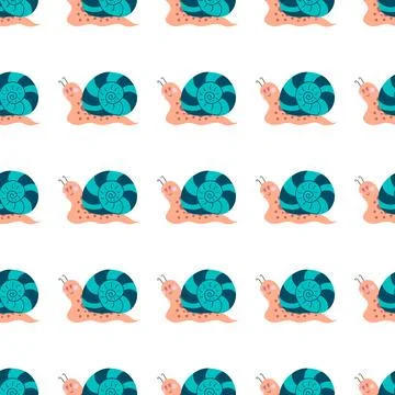 Seamless pattern. Spring print perfect for children's textile design, decor Stock Illustration