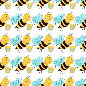 Seamless pattern. Spring print perfect for children's textile design, decor イラスト素材