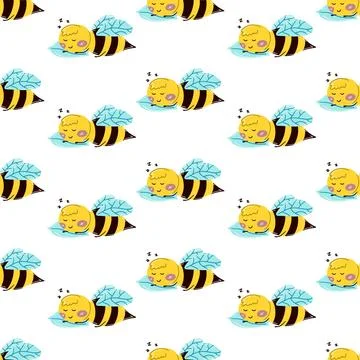 Seamless pattern. Spring print perfect for children's textile design, decor Stock Illustration