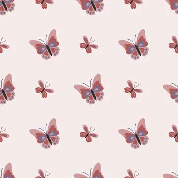 Seamless pattern. Spring print perfect for children's textile design, decor Stockillustratie