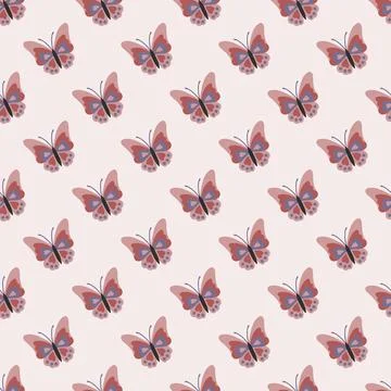 Seamless pattern. Spring print perfect for children's textile design, decor イラスト素材