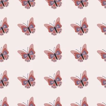 Seamless pattern. Spring print perfect for children's textile design, decor Stockillustratie