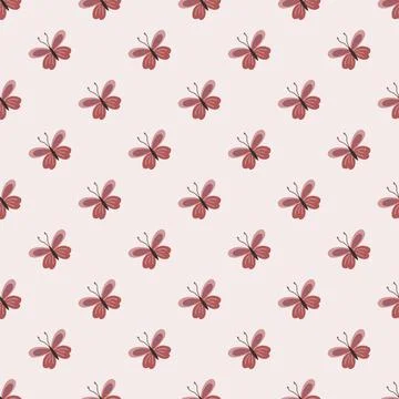 Seamless pattern. Spring print perfect for children's textile design, decor Stock Illustration