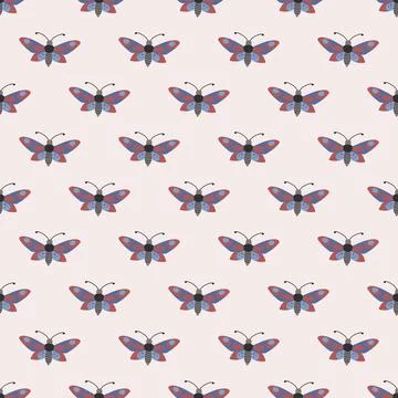 Seamless pattern. Spring print perfect for children's textile design, decor イラスト素材