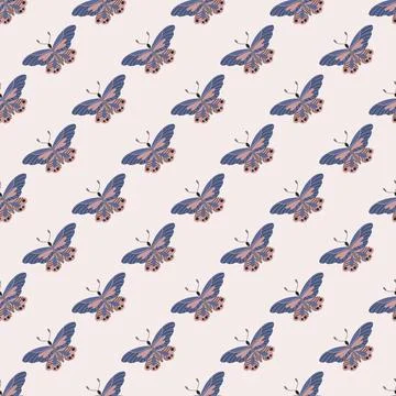 Seamless pattern. Spring print perfect for children's textile design, decor Stock Illustration