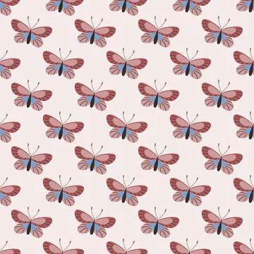 Seamless pattern. Spring print perfect for children's textile design, decor イラスト素材