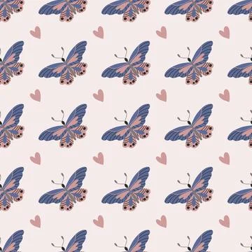Seamless pattern. Spring print perfect for children's textile design, decor イラスト素材