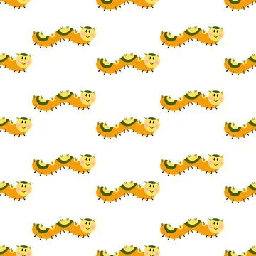 Seamless pattern. Spring print perfect for children's textile design, decor 库存插图