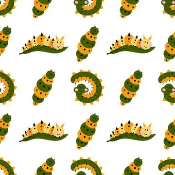 Seamless pattern. Spring print perfect for children's textile design, decor 스톡 일러스트