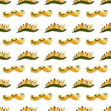 Seamless pattern. Spring print perfect for children's textile design, decor イラスト素材