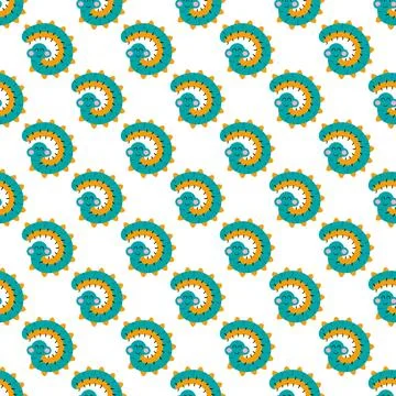 Seamless pattern. Spring print perfect for children's textile design, decor Stock Illustration