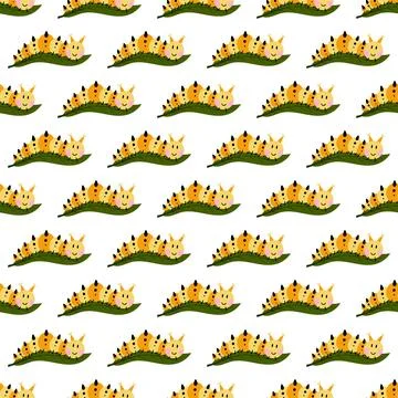 Seamless pattern. Spring print perfect for children's textile design, decor イラスト素材