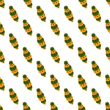 Seamless pattern. Spring print perfect for children's textile design, decor イラスト素材