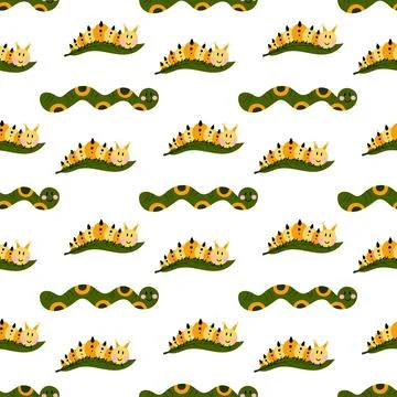Seamless pattern. Spring print perfect for children's textile design, decor イラスト素材
