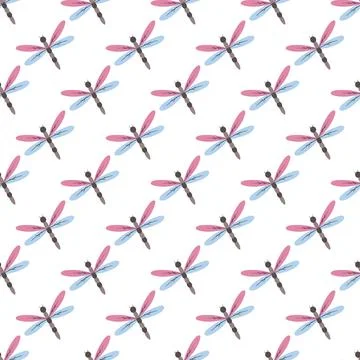 Seamless pattern. Spring print perfect for children's textile design, decor Stockillustratie