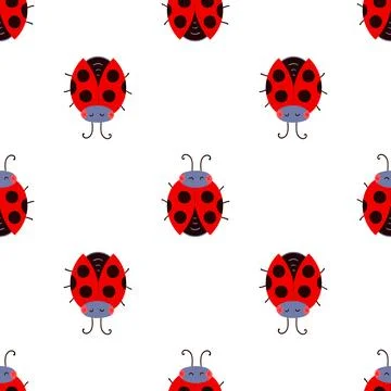 Seamless pattern. Spring print perfect for children's textile design, decor Stock Illustration