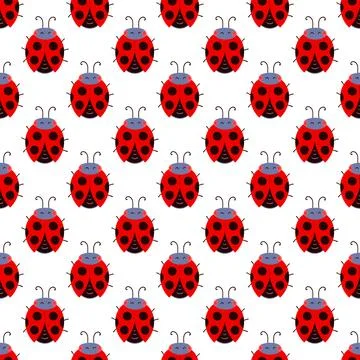 Seamless pattern. Spring print perfect for children's textile design, decor Stock Illustration