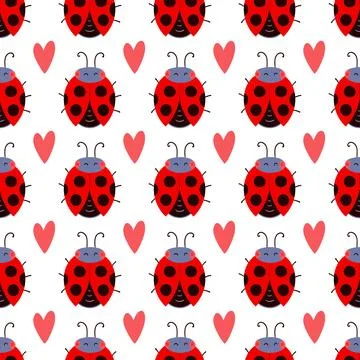 Seamless pattern. Spring print perfect for children's textile design, decor Stockillustratie