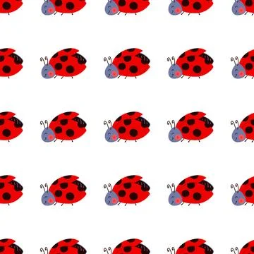 Seamless pattern. Spring print perfect for children's textile design, decor イラスト素材