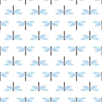 Seamless pattern. Spring print perfect for children's textile design, decor Stock Illustration