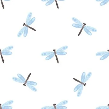 Seamless pattern. Spring print perfect for children's textile design, decor Stockillustratie