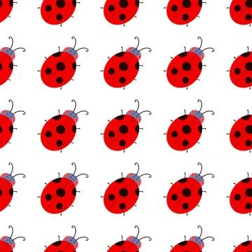Seamless pattern. Spring print perfect for children's textile design, decor イラスト素材