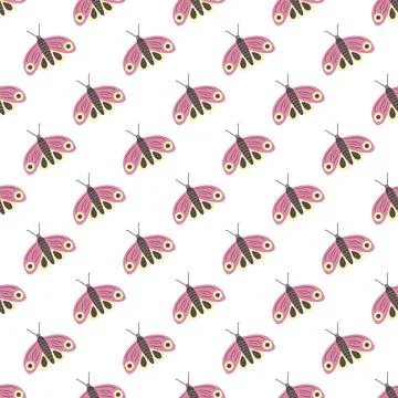 Seamless pattern. Spring print perfect for children's textile design, decor イラスト素材