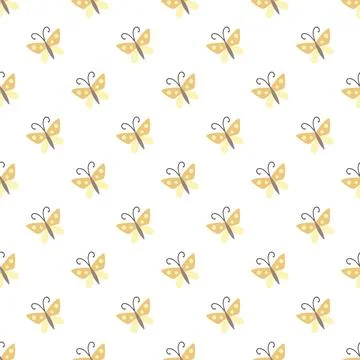 Seamless pattern. Spring print perfect for children's textile design, decor イラスト素材