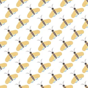 Seamless pattern. Spring print perfect for children's textile design, decor イラスト素材