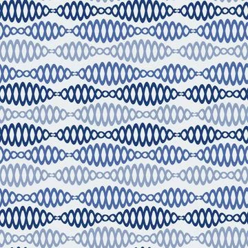 Seamless pattern on a square background - chains - DNA or bijuteria. Design Illustrazione stock