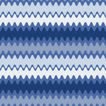 Seamless pattern on a square background - color waves. Geometry, abstraction Illustrazione stock