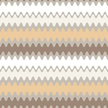 Seamless pattern on a square background - color waves. Geometry, abstraction Stock Illustration