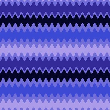 Seamless pattern on a square background - color waves. Geometry, abstraction Stock Illustration