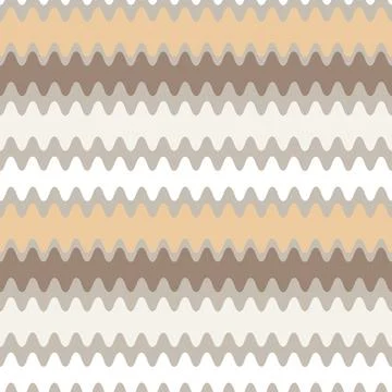 Seamless pattern on a square background - color waves. Geometry, abstraction Stock Illustration