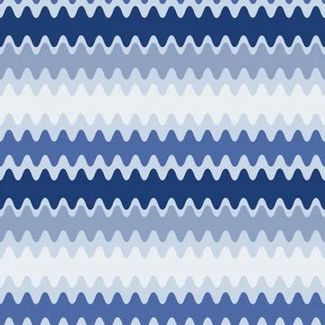 Seamless pattern on a square background - color waves. Geometry, abstraction Illustrazione stock