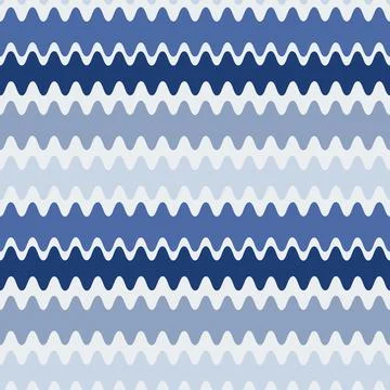 Seamless pattern on a square background - color waves. Geometry, abstraction Stock Illustration