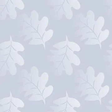 Seamless pattern on a square background - oak leaves - abstraction, surreal.  Stock-Illustration