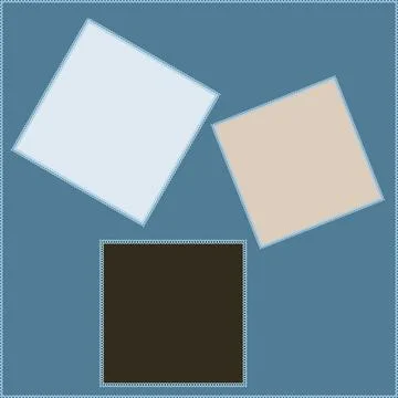 Seamless pattern on a square background - patchwork quilt. Design element. 스톡 일러스트