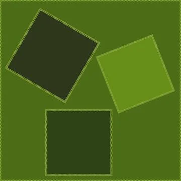 Seamless pattern on a square background - patchwork quilt. Design element. イラスト素材