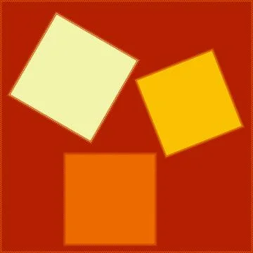 Seamless pattern on a square background - patchwork quilt. Design element. イラスト素材